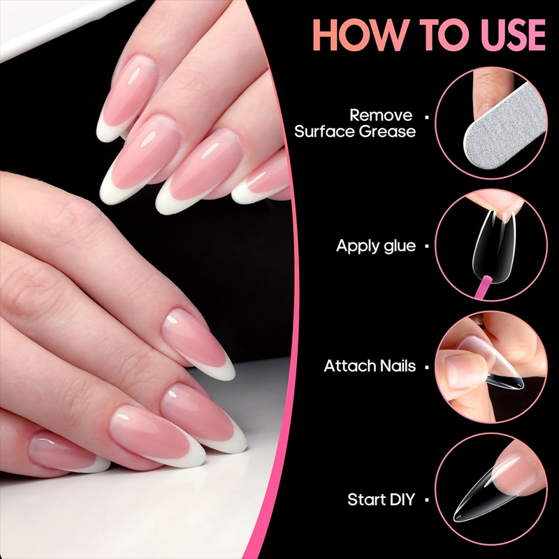 Ultra-Short Almond-Shaped X-St - đánh giá và giá Nail Art Xl
