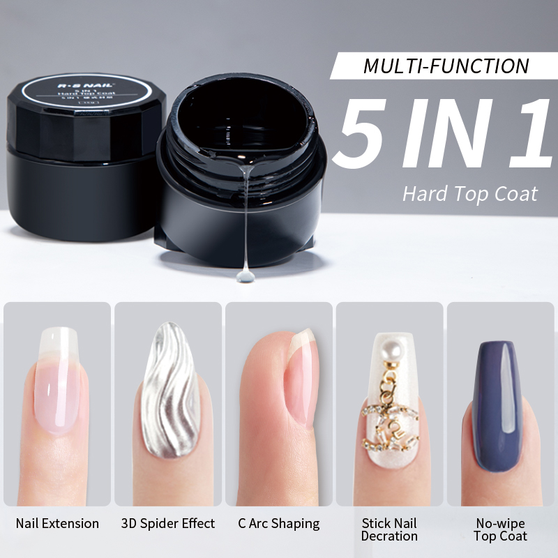 RSNAIL 5 IN 1 Japanese Hard To - đánh giá và giá Gel Top Coat