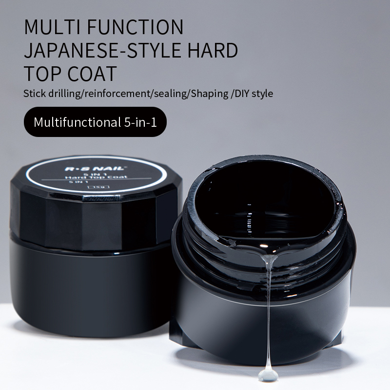 RSNAIL 5 IN 1 Japanese Hard To - đánh giá và giá Gel Top Coat