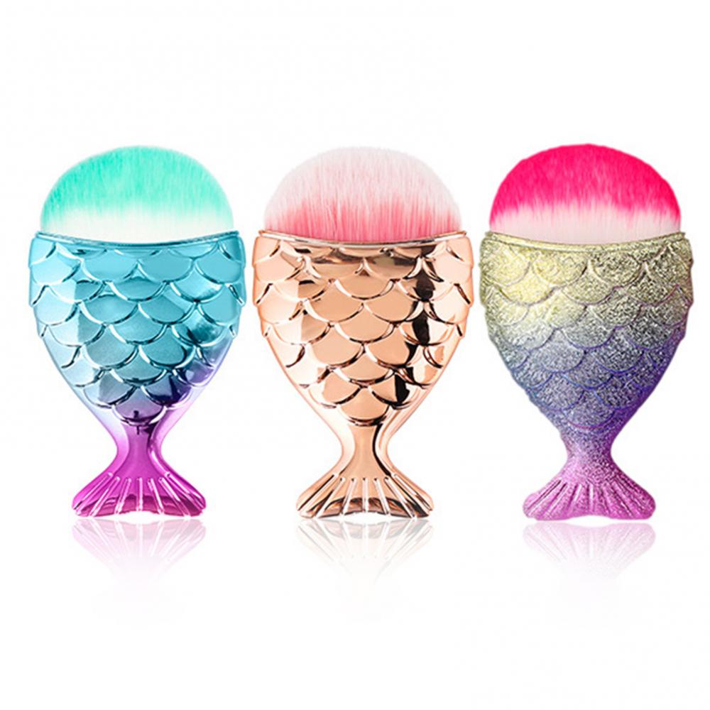 Makeup Brush Mermaid Tail Desi - đánh giá và giá Nail Art Xl