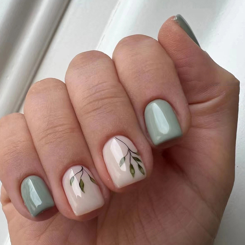 24Pcs Reusable Fake Nails Shor - đánh giá và giá Nail Art Full Design