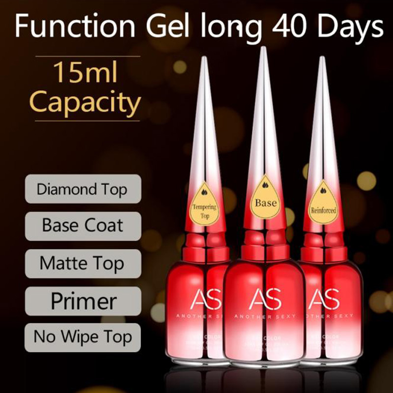 AS 15ml Diamond Top Coat Gel N - đánh giá và giá Gel Top Coat