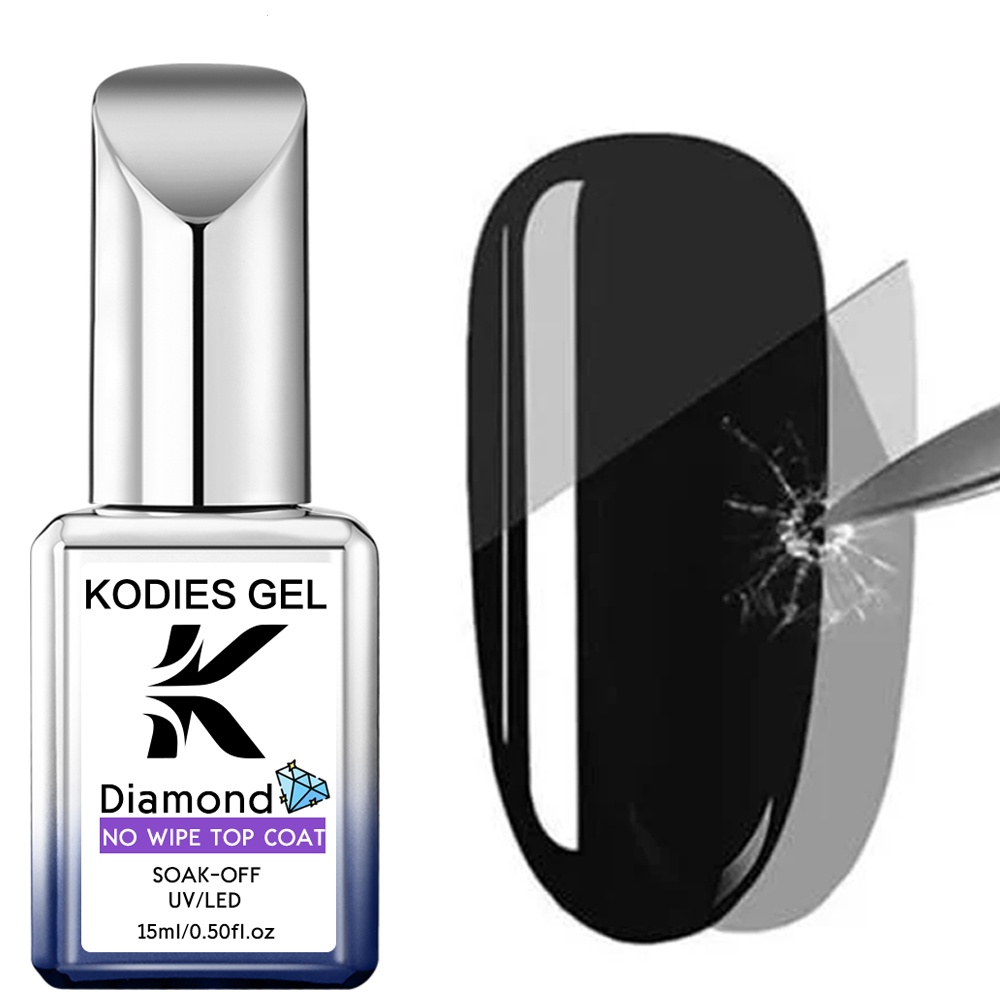 KODIES GEL Diamond Top Coat No - đánh giá và giá Gel Top Coat