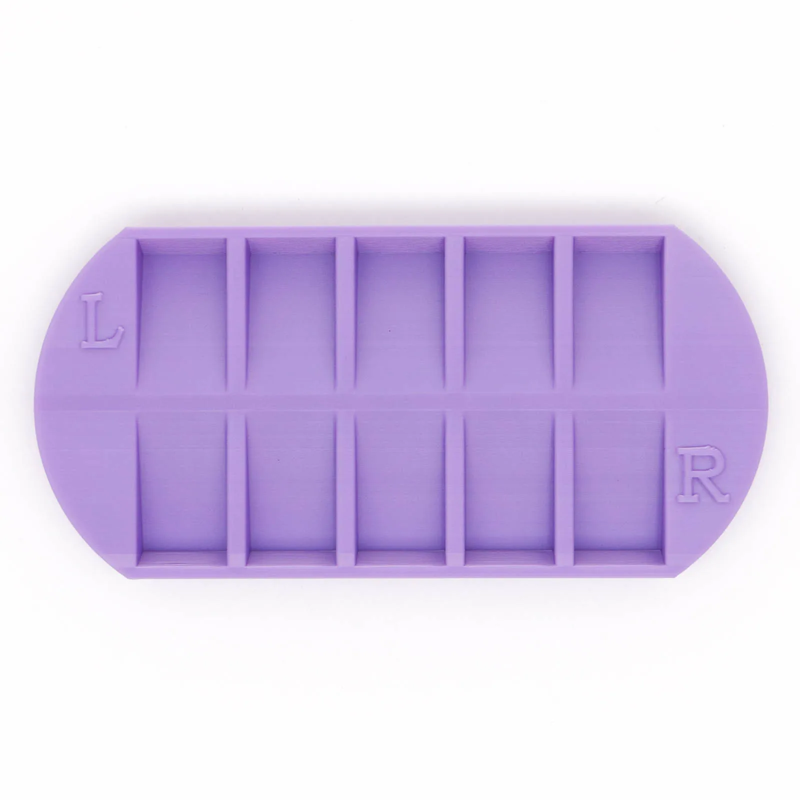 8-Grids Nail Tip Storage Tray  - đánh giá và giá Nail Art Sch