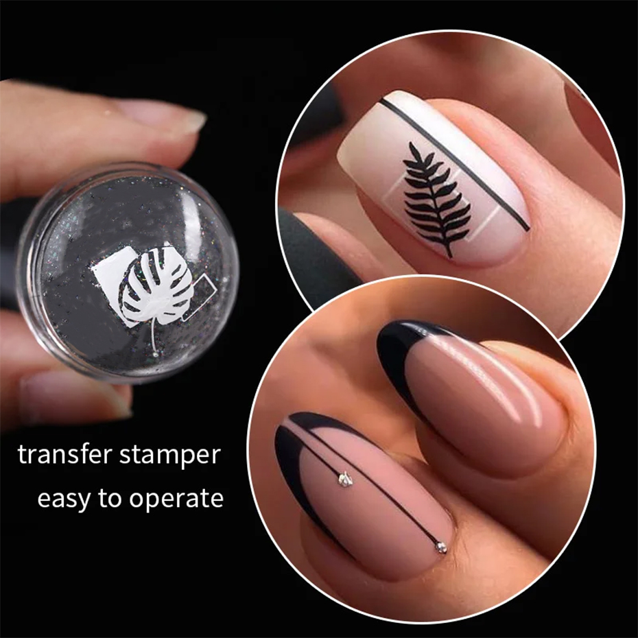 Nail Stamping Plates Pure Clea - đánh giá và giá Nail Art Full Design