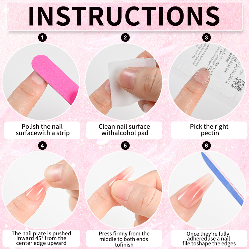 120pcs Nude White Fake Nails N - đánh giá và giá Nail Art Xl