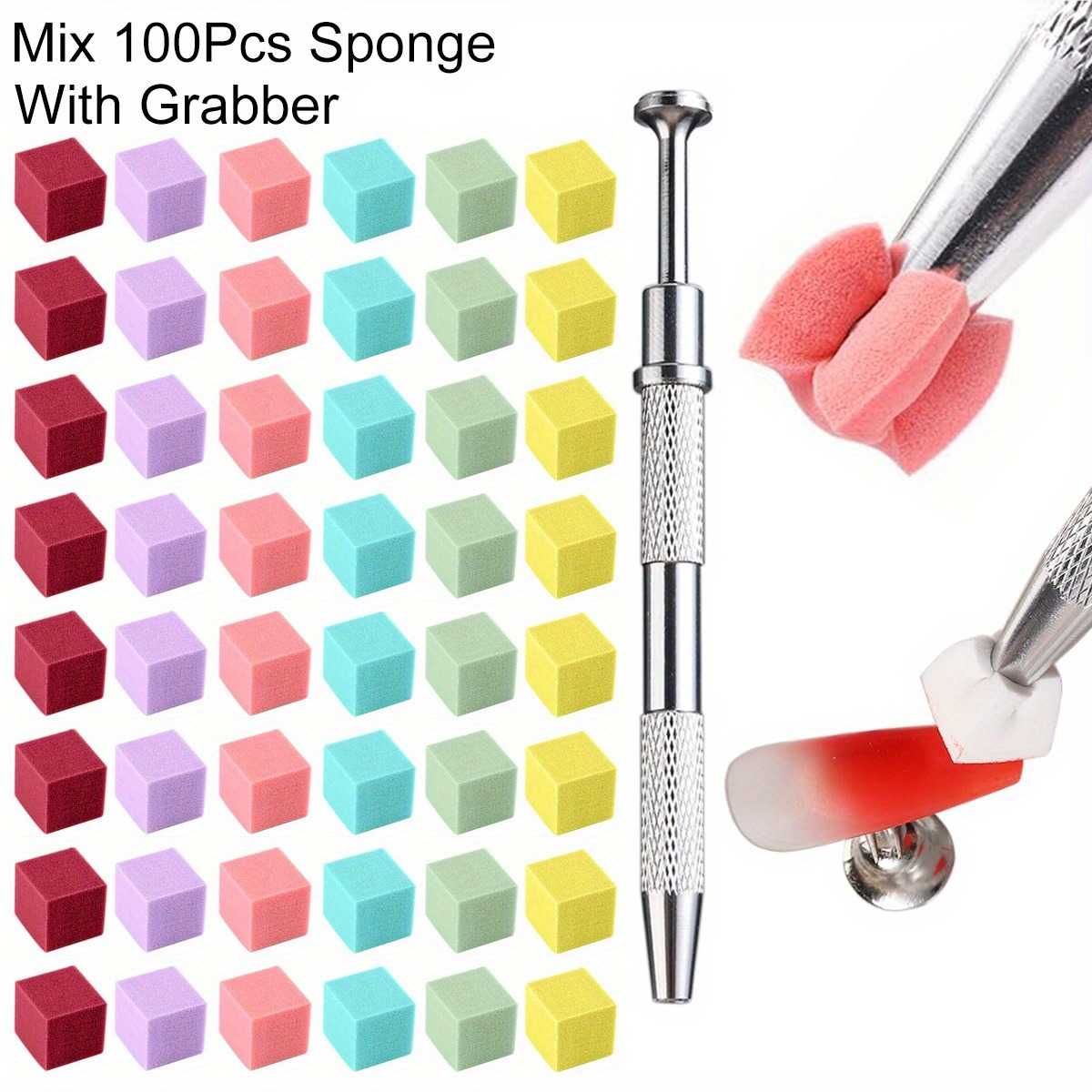 1/50/100Pcs Square Nail Art Sp - đánh giá và giá Nail Art Sch