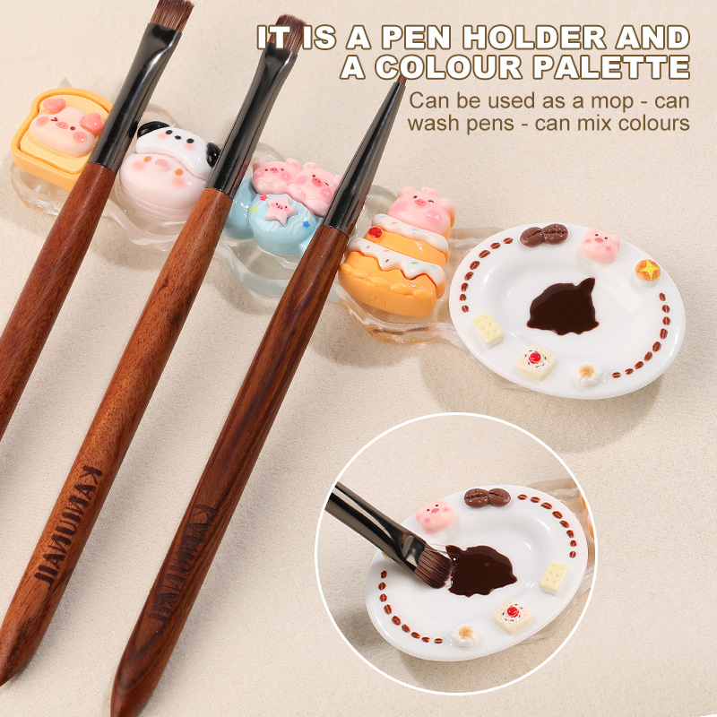 KANIU Cute Animal Nail Brush H - đánh giá và giá Nail Art Sch