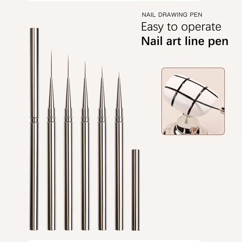 1Pcs Nail Art Brushes French N - đánh giá và giá Nail Art Sch