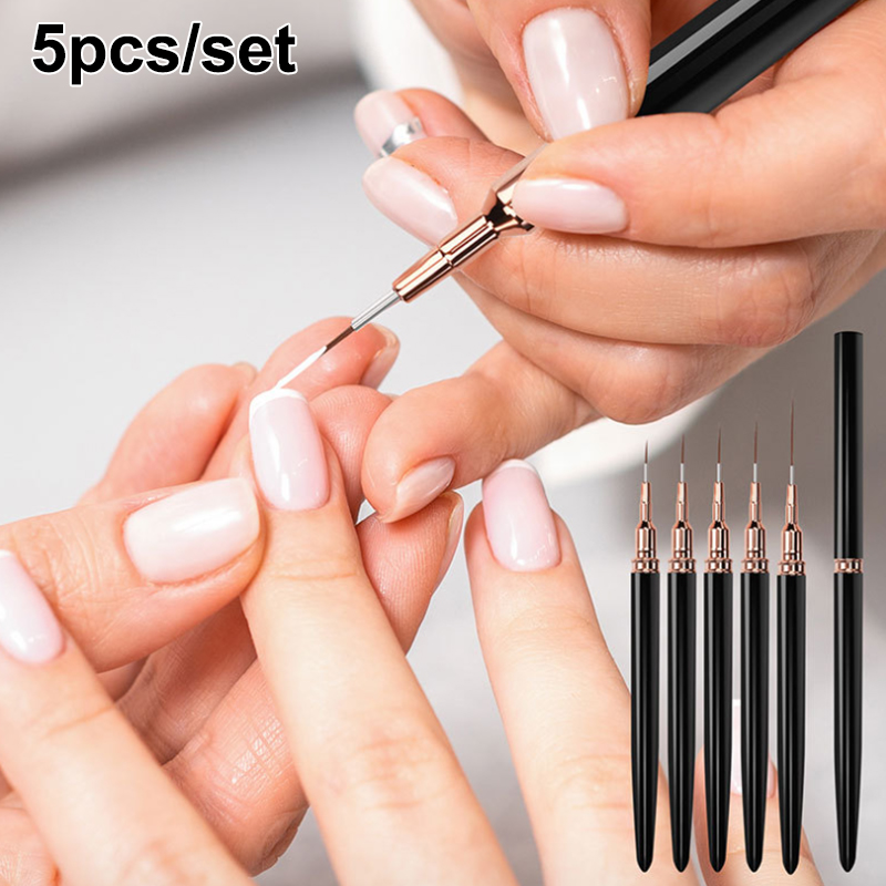 #5Pcs/Set Professional Nail Ar - đánh giá và giá Nail Art Sch