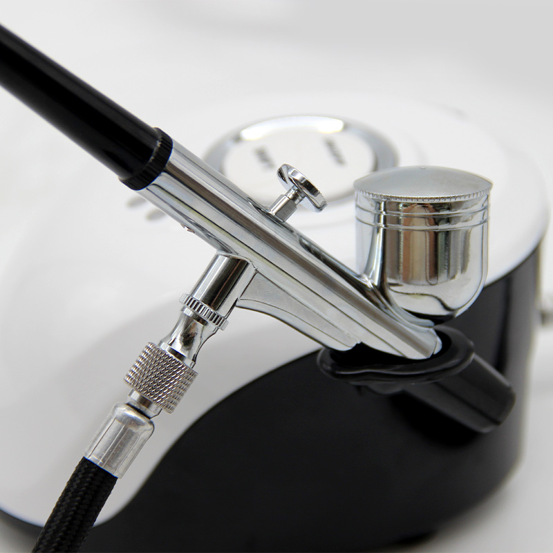 Portable Airbrush With Compres - đánh giá và giá Nail Art Sch
