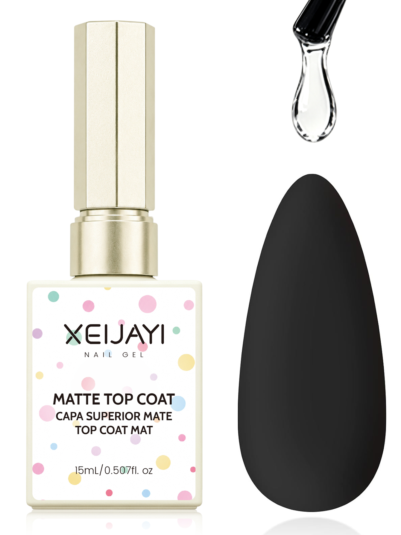 1Pc 15ml Matte Tap Coat For Na - đánh giá và giá Gel Top Coat