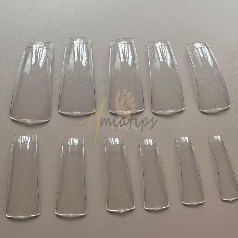 550 Pcs XL Duck Half Cover Tip - đánh giá và giá Nail Art Xl