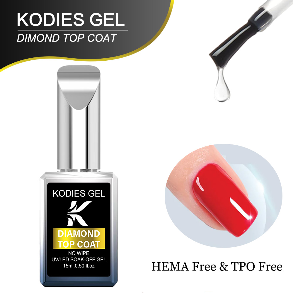 KODIES GEL Diamond Top Coat NE - đánh giá và giá Gel Top Coat